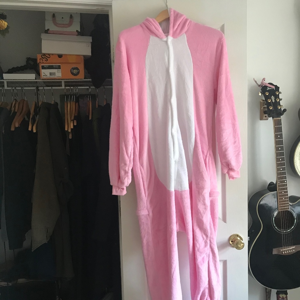 Pink Dinosaur Onesie